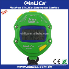 HS-9100 digital handheld cronômetro para ginástica